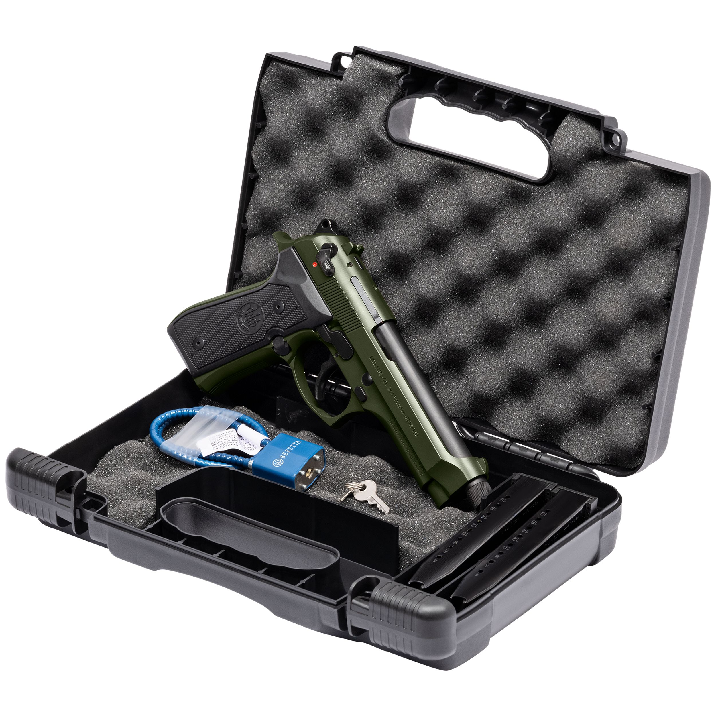 Pistole Beretta 92FS OD Green 9mm Para — Bild 9